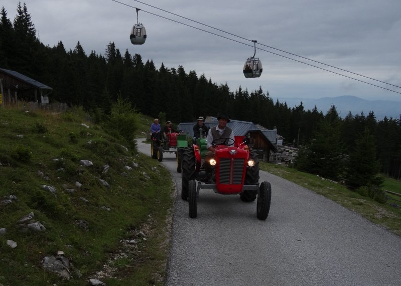 Fahrt auf den Schöckl, 23.08.2014
