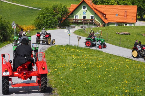 Peter's und Ernst's Geburtstagsausfahrt zum Häuserl im Wald, Semriach 08.05.2016